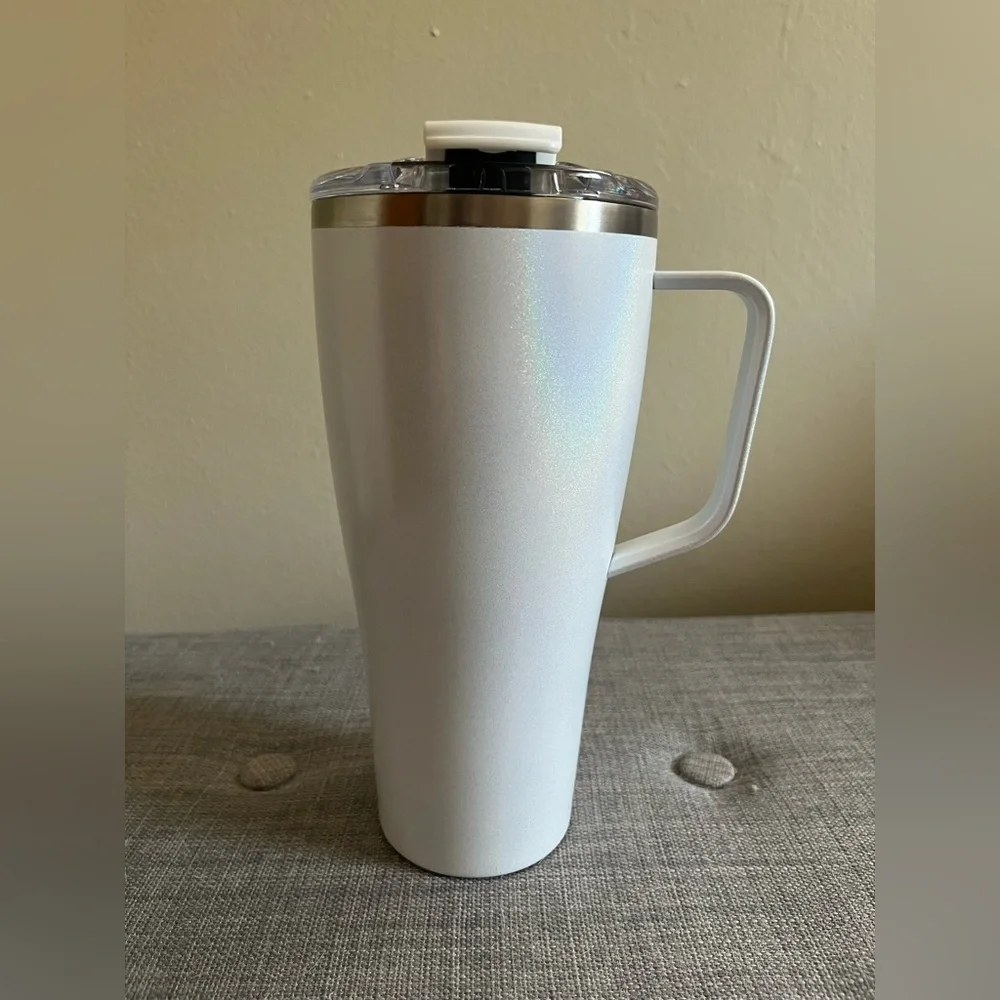 BrüMate Toddy XL 32oz 100% Leak-Proof White Insulated Tumbler - Picture 4 of 10